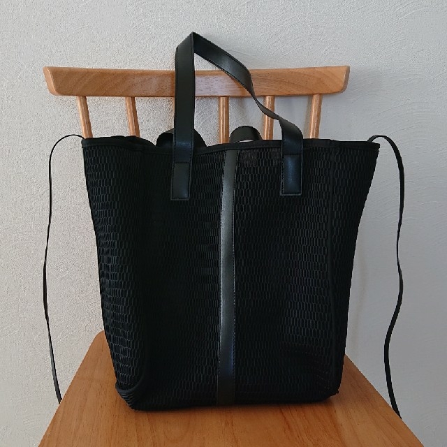 qbag nest chaine 透けないメッシュ