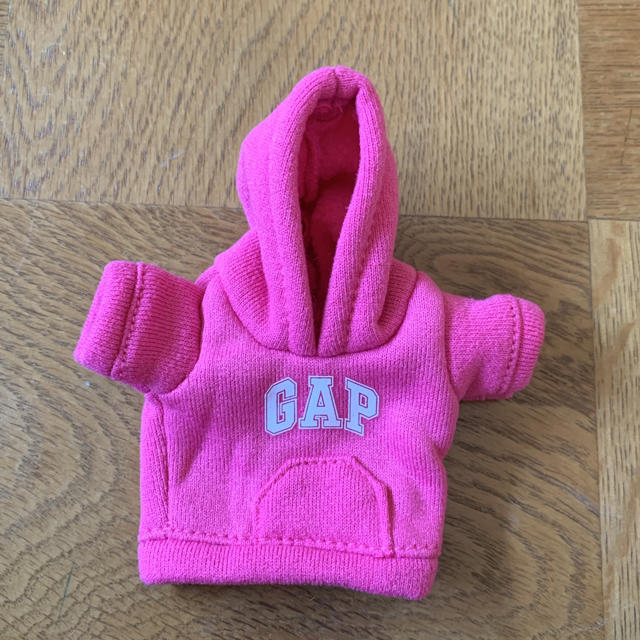 GAP(ギャップ)のGAP ガチャ ミニパーカーセット ピンク グリーン エンタメ/ホビーのおもちゃ/ぬいぐるみ(キャラクターグッズ)の商品写真