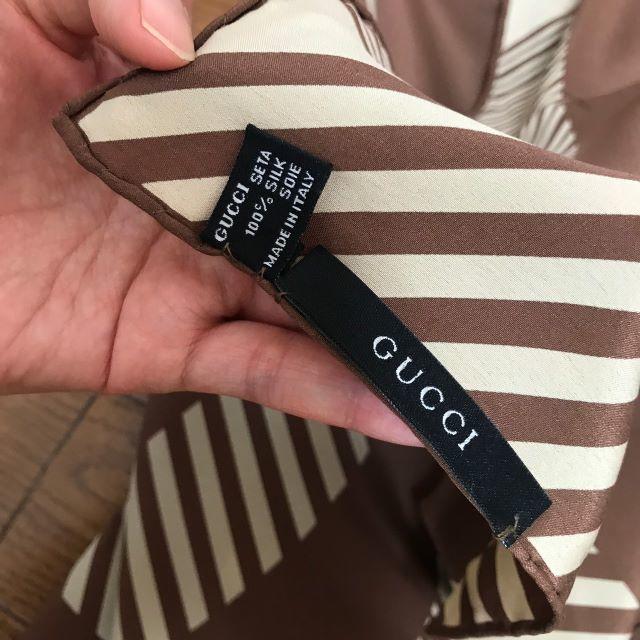 Gucci(グッチ)のグッチ GUCCI スカーフ 未使用 レディースのファッション小物(バンダナ/スカーフ)の商品写真