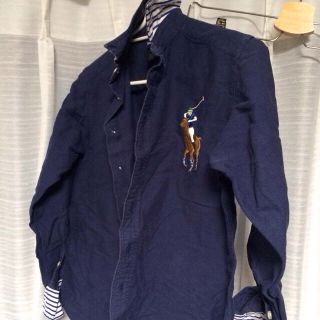 ポロラルフローレン(POLO RALPH LAUREN)のラルフローレン シャツ ネイビー紺色(シャツ/ブラウス(長袖/七分))