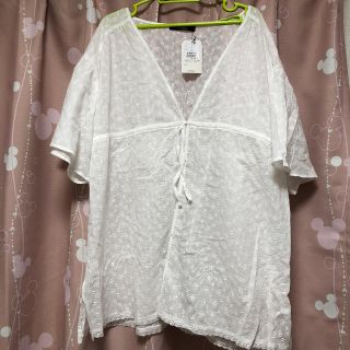 ダブルクローゼット(w closet)のw closet レースブラウス(シャツ/ブラウス(半袖/袖なし))