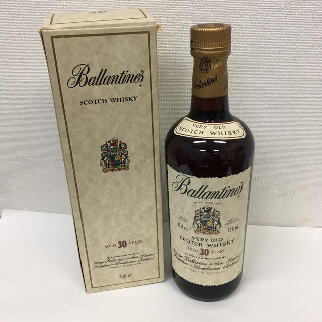 バランタイン ベリーオールド スコッチウイスキー 30年酒