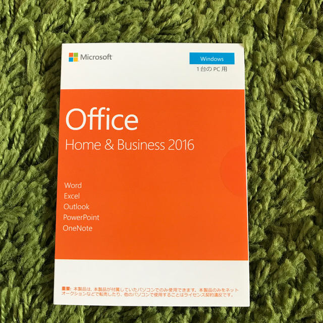 Microsoft Office Home&Business 2016 OEM版PC/タブレット