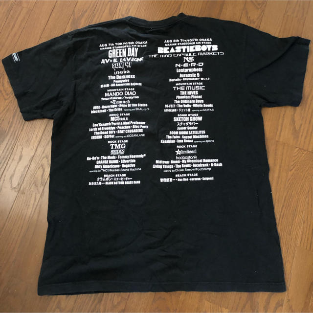 SUMMER SONIC 2004 Tシャツ チケットの音楽(音楽フェス)の商品写真