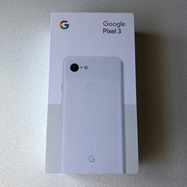 Google pixel3  ホワイト