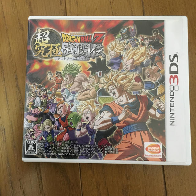 ニンテンドー3DS(ニンテンドー3DS)のドラゴンボールZ 超究極武闘伝 エンタメ/ホビーのゲームソフト/ゲーム機本体(携帯用ゲームソフト)の商品写真