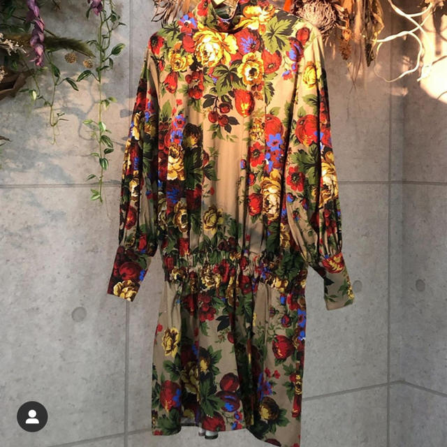 シャツ/ブラウス(長袖/七分)新作大人気！THE Dallas flower shirt