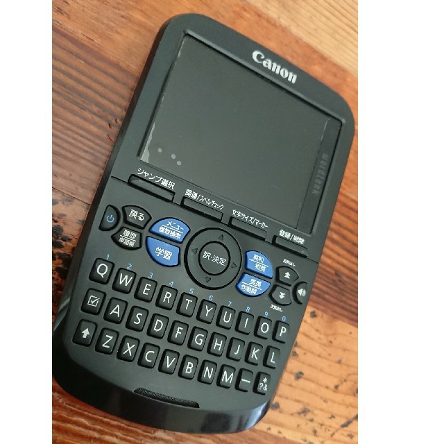 Canon(キヤノン)のCanon wordtank A502 コンパクトサイズの電子辞書 発音音声あり スマホ/家電/カメラの生活家電(その他)の商品写真