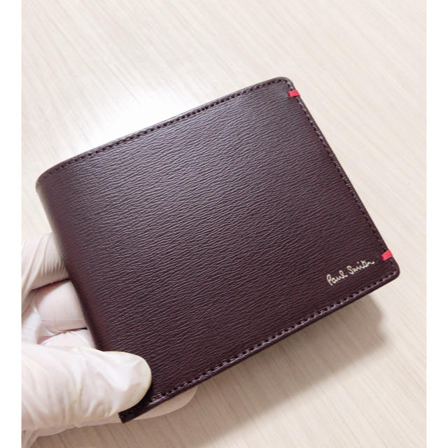ポールスミス カラーコンビパルメラート 二つ折り財布 | www