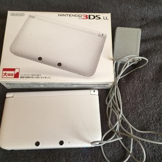 ニンテンドー3DS(ニンテンドー3DS)のNintendo3DS LLホワイト(家庭用ゲーム機本体)