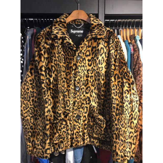 Supreme - Supreme　Leopard Faux Fur Coat