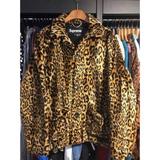 Supreme - Supreme Leopard Faux Fur Coatの通販 by sssssana