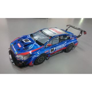 スバル(スバル)のスバルSUBARUペーパークラフトミニカー インプレッサWRX STI 非売品(ミニカー)