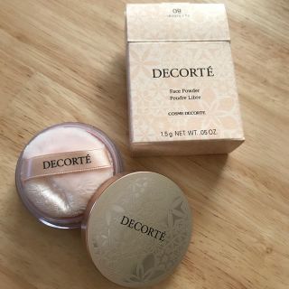 コスメデコルテ(COSME DECORTE)のコスメデコルテ フェイスパウダー ミニサイズ(フェイスパウダー)