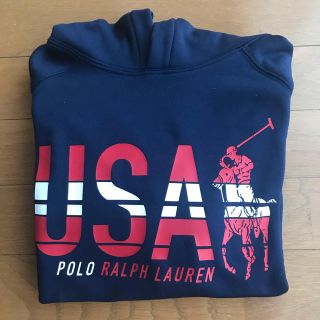 ポロラルフローレン(POLO RALPH LAUREN)のラルフローレン裏起毛パーカー S(ニット)