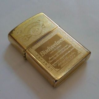 ZIPPO ジッポーオイルライター Budweiser バドワイザーの通販 by あか