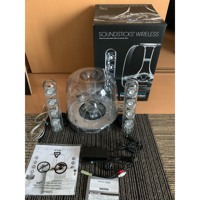 SOUNDSTICKS WIRELESS スピーカー harman/kardon 憧れの 8060円 www