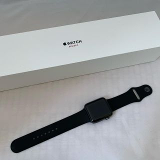 アップル(Apple)のApple Watch Series3 Cellular 42 MQKN2J/A(腕時計(デジタル))