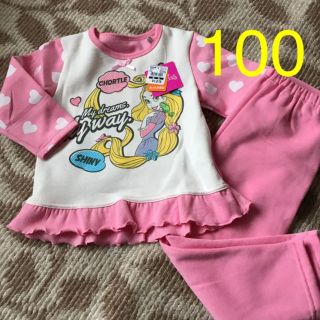 ニシマツヤ(西松屋)の新品 パジャマ100 女の子100(パジャマ)