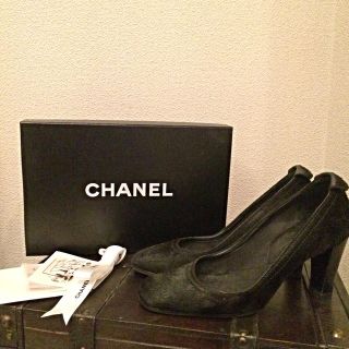 シャネル(CHANEL)のシャネル ハラコパンプス(ハイヒール/パンプス)