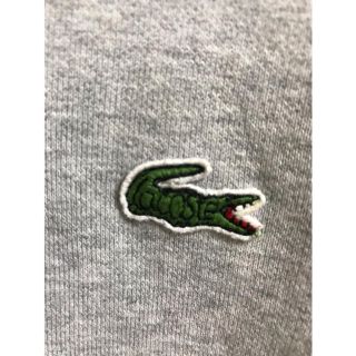 ラコステ(LACOSTE)の【チャリティ企画】ラコステ ジップ　パーカー　グレー(パーカー)