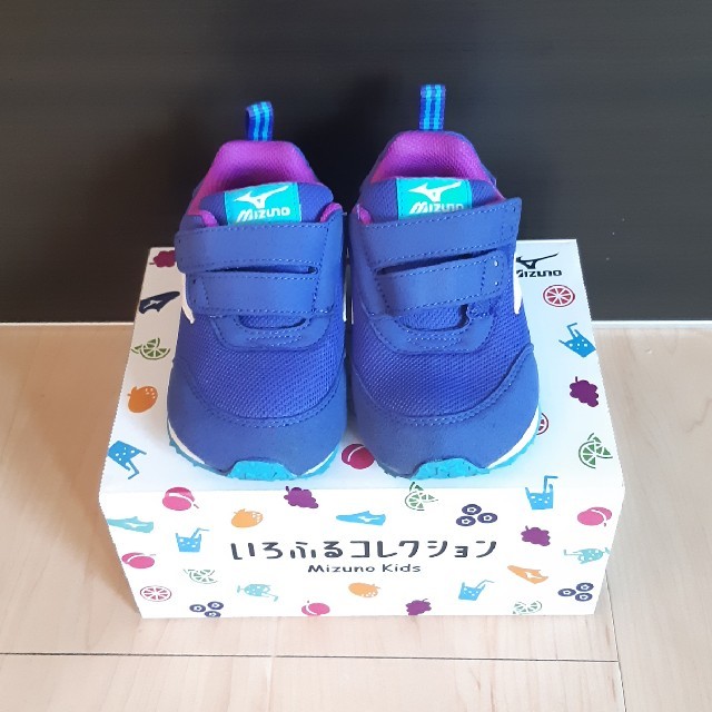 MIZUNO(ミズノ)の美品mizunoスニーカー(14㎝) キッズ/ベビー/マタニティのベビー靴/シューズ(~14cm)(スニーカー)の商品写真