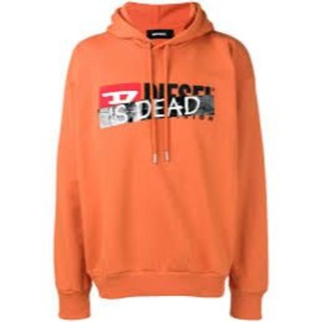 DIESEL(ディーゼル)の国内定価の40%オフ★ 正規品【新品・タグ付】 DIESEL IS DEAD  メンズのトップス(パーカー)の商品写真