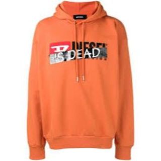 ディーゼル(DIESEL)の国内定価の40%オフ★ 正規品【新品・タグ付】 DIESEL IS DEAD (パーカー)