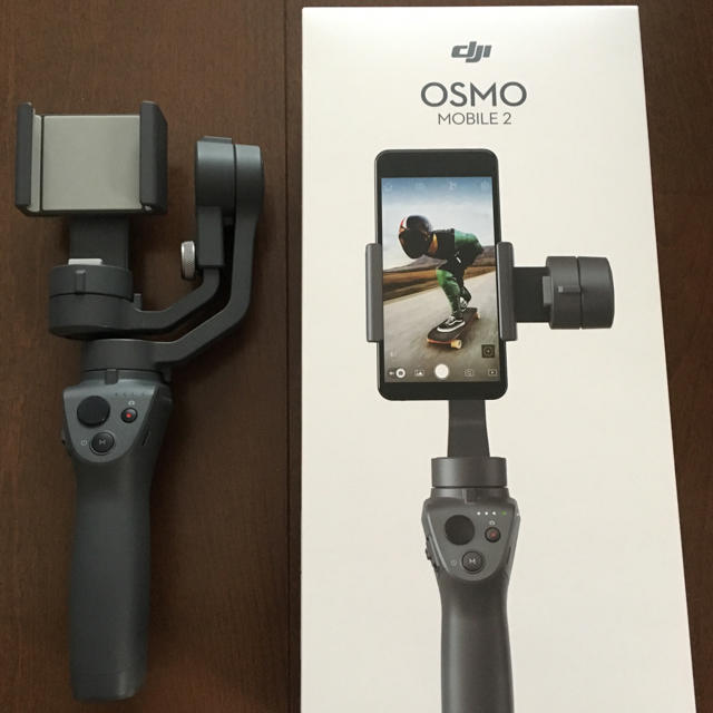 【SNS撮影用に如何ですか?】DJI OSMO Mobile2 スマホ用ジンバル