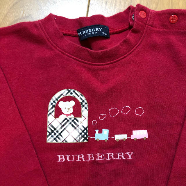 BURBERRY(バーバリー)の長袖トップス キッズ/ベビー/マタニティのベビー服(~85cm)(トレーナー)の商品写真