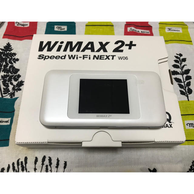 HUAWEI 美品 UQ WiMAX Speed Wi-Fi NEXT W06 スマホ/家電/カメラのスマートフォン/携帯電話(その他)の商品写真