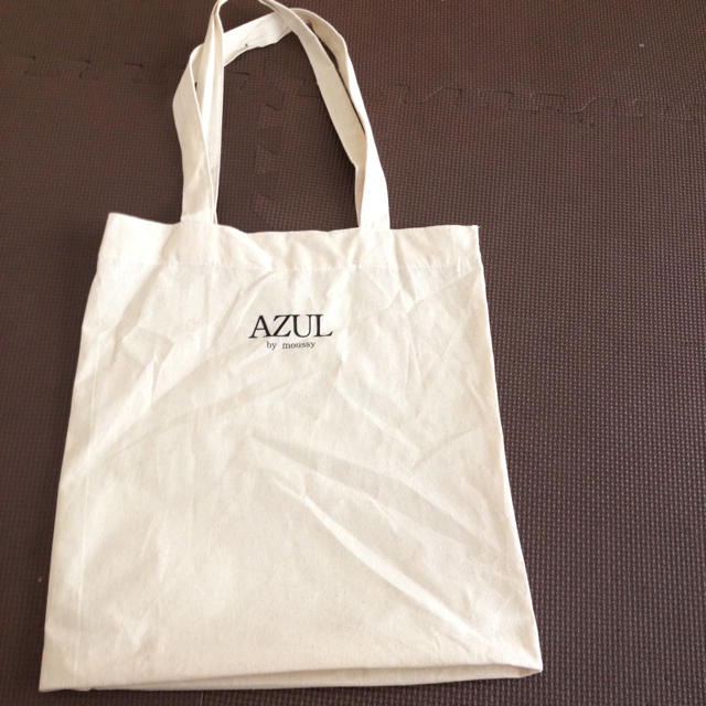 AZUL by moussy(アズールバイマウジー)のＡZULエコバック レディースのバッグ(エコバッグ)の商品写真