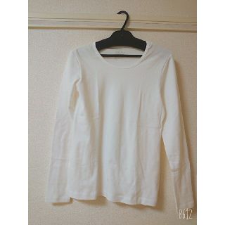 ムジルシリョウヒン(MUJI (無印良品))の無印良品 白ロンT レディース(Tシャツ(長袖/七分))