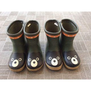 ミキハウス(mikihouse)の長靴/子供用/幼児用/２点セット/双子/サイズ16.0cm/ミキハウス (長靴/レインシューズ)