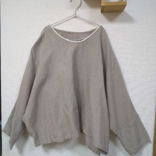 ネストローブ(nest Robe)の百合子様ネストローブnestrobeリネンプルオーバーブラウス ドルマンスリーブ(シャツ/ブラウス(長袖/七分))