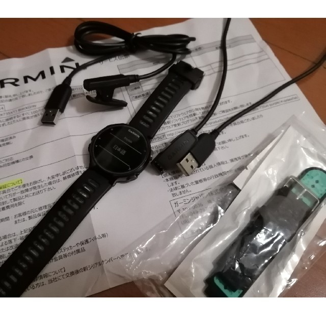 GARMIN ForeAthleat735 XTJ_充電ケーブル、交換ベルトトレーニング/エクササイズ