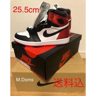 ナイキ(NIKE)のNIKE Air Jordan 1 Retro Satin Black Toe(スニーカー)