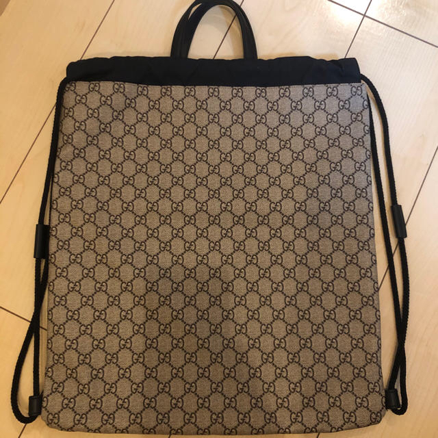 Gucci(グッチ)のGUCCI グッチ 中古 スプリーム アングリーキャット バックパック リュック メンズのバッグ(バッグパック/リュック)の商品写真