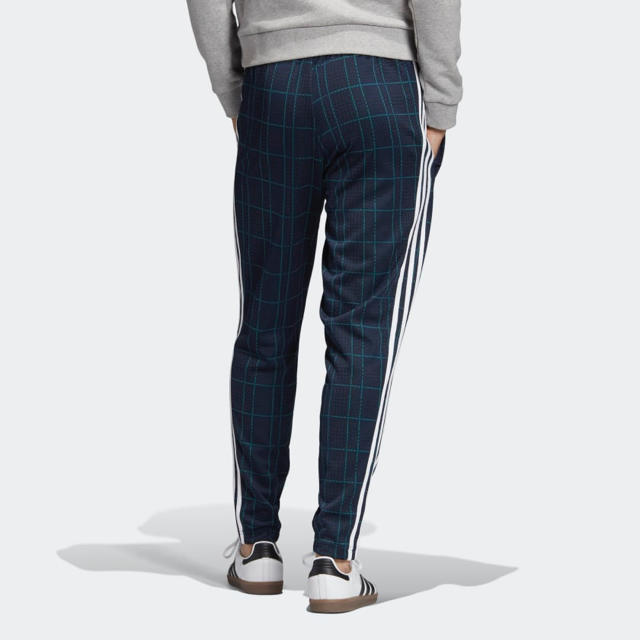 adidas - ADIDAS トラックパンツ チェック柄 緑 Sサイズの通販 adidas - ADIDAS トラックパンツ チェック柄 緑 Sサイズの通販