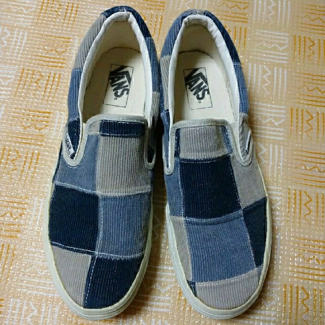 VANS(ヴァンズ)の値下❗B'2nd別注 REMI RELIEF VANS コーデュロイパッチワーク メンズの靴/シューズ(スニーカー)の商品写真