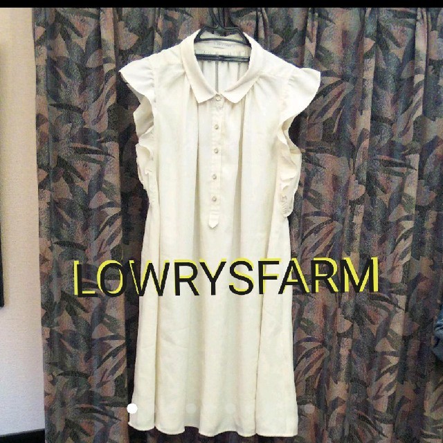 LOWRYS FARM(ローリーズファーム)のLOWRYSFARM/Aラインフレンチスリーブゆったりチュニック レディースのワンピース(ひざ丈ワンピース)の商品写真