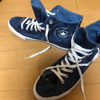 コンバース(CONVERSE)のコンバースデニム生地ハイカット(スニーカー)