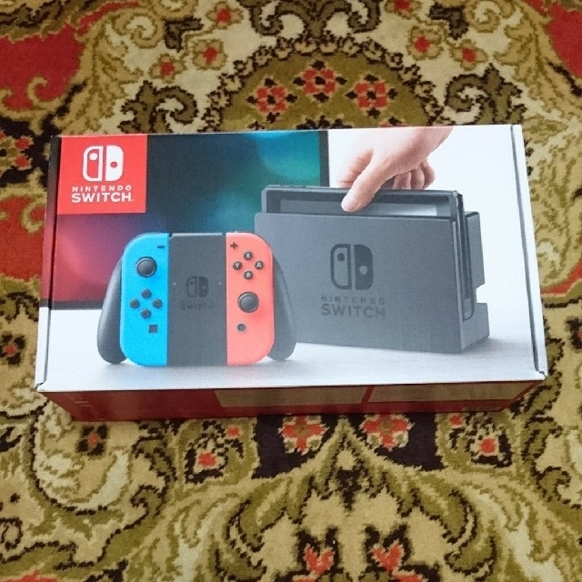 Nintendo Switch Joy-Con(L) ネオンブルー/(R) ネオの通販 by べりほわ Shop｜ラクマ