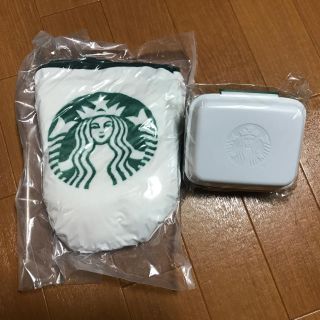 スターバックスコーヒー(Starbucks Coffee)のサイコロ様専用 スタバ☆ブランケット&サンドイッチボックス(その他)