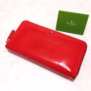 ケイトスペードニューヨーク(kate spade new york)のパテントレザー ♠︎ 長財布(財布)