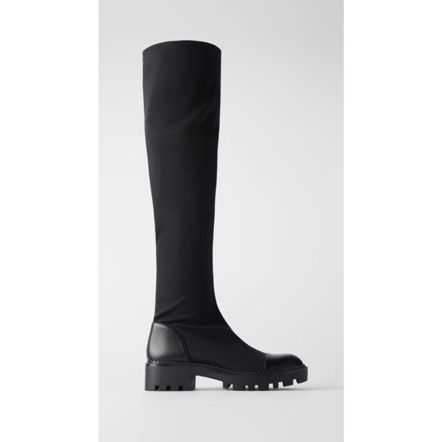 ZARA - 【ZARA】TRACK SOLE ロングブーツの通販 by IMA☆海外 ZARA - 【ZARA】TRACK SOLE ロングブーツの通販 by IMA☆海外