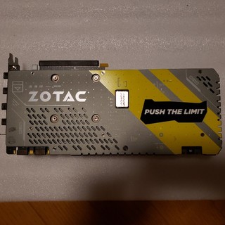 【ほぼ新品】ZOTAC GTX 1070 Ti AMP Extreme(PCパーツ)