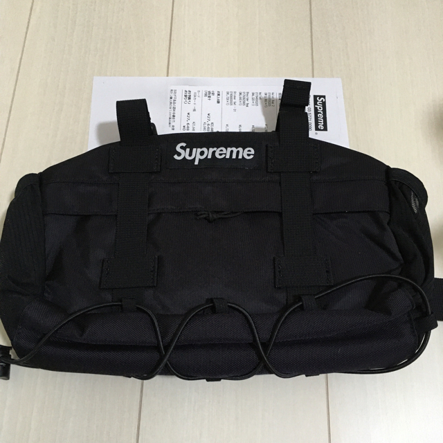 19aw Supreme Waist Bag 黒 シュプリーム ウエストバッグ | フリマアプリ ラクマ
