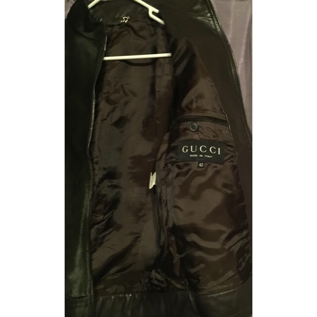 Gucci(グッチ)の週末お値下げ！ GUCCI 毛皮ジャケット レディースのジャケット/アウター(毛皮/ファーコート)の商品写真