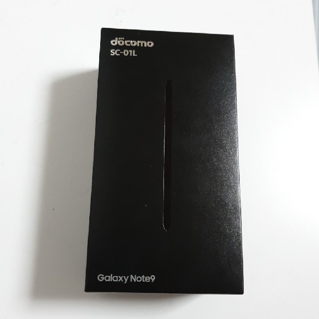 新品 GALAXY note9 SC-01L  ブラック SIMロック解除済み